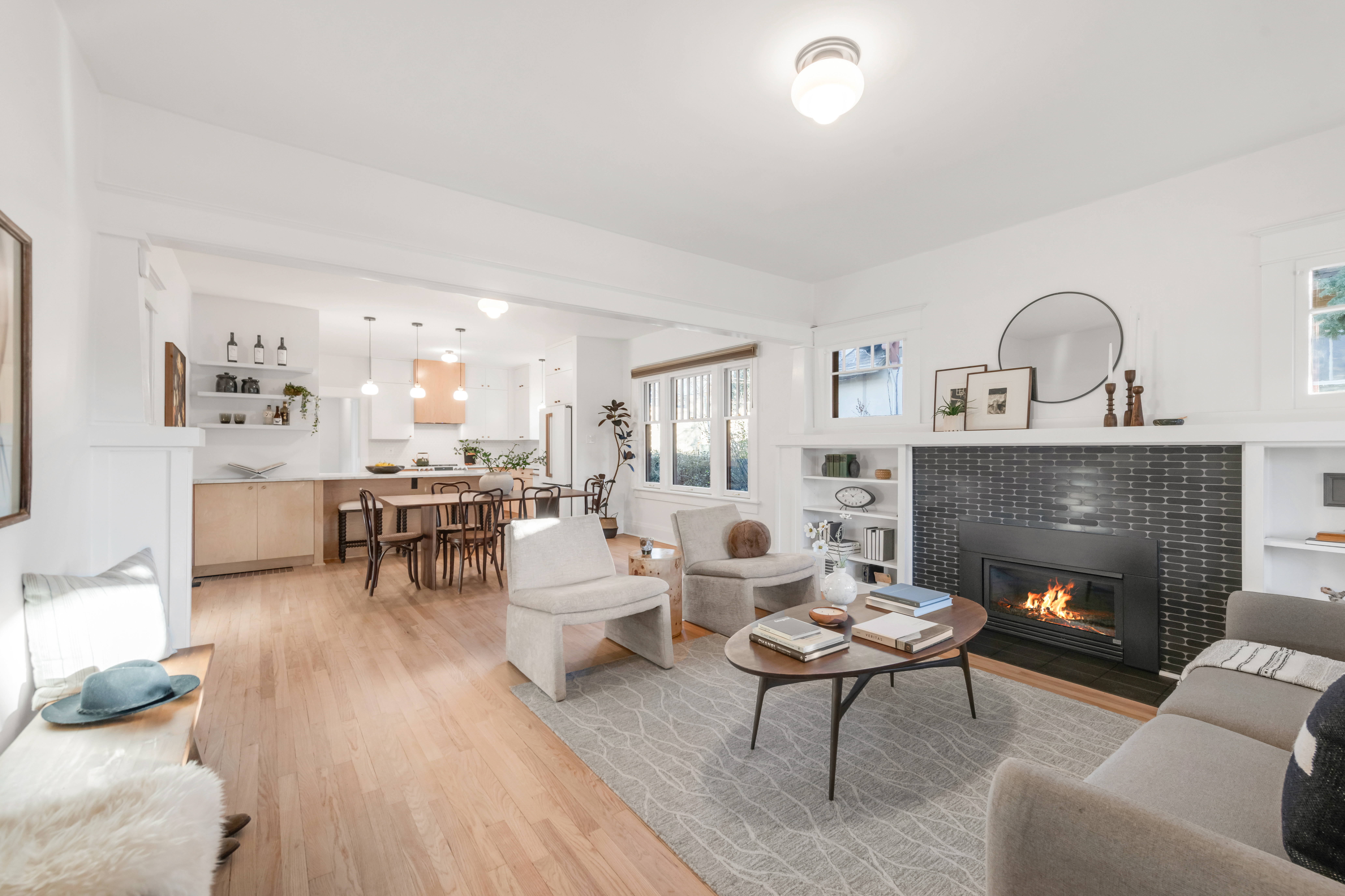 Luxury property living area